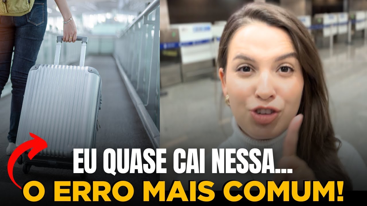 *NOVO* 10 ERROS E GOLPES NO AEROPORTO | ASSISTA ANTES DE VIAJAR | ORIENTAÇÕES PARA PRIMEIRA VIAGEM