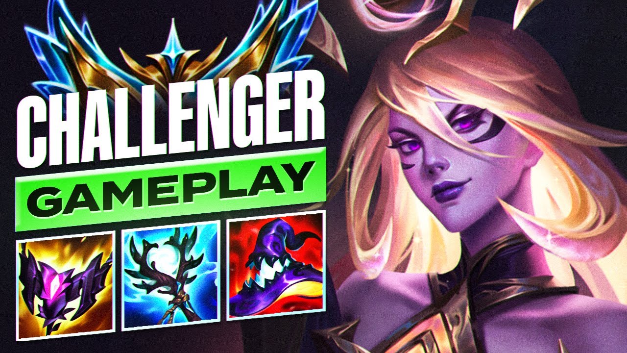S14 Challenger Lux Gameplay #7 - Season 14 Split 1 SoloQue - Lux Builds & Runes