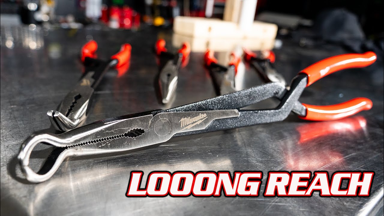 Вы видели? Обзор набора плоскогубцев Milwaukee Long Reach и Hose Grip
