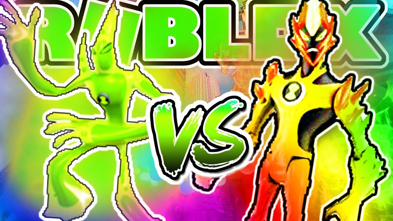 ROBLOX BEN 10 - NEW ALIENS! GOOP, SWAMPFIRE, AND FEEDBACK!! (ROBLOX BEN 10 ARRIVAL OF ALIENS)