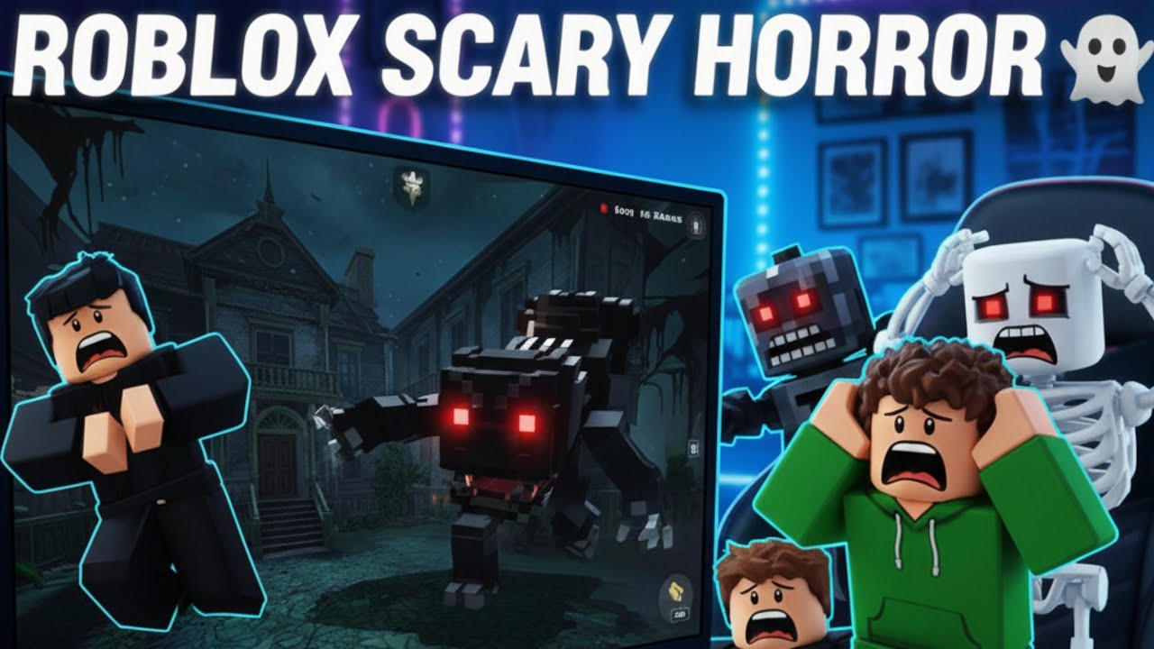 👻 LIVE Roblox Horror Game! Scary Gameplay & Jumpscares 😱