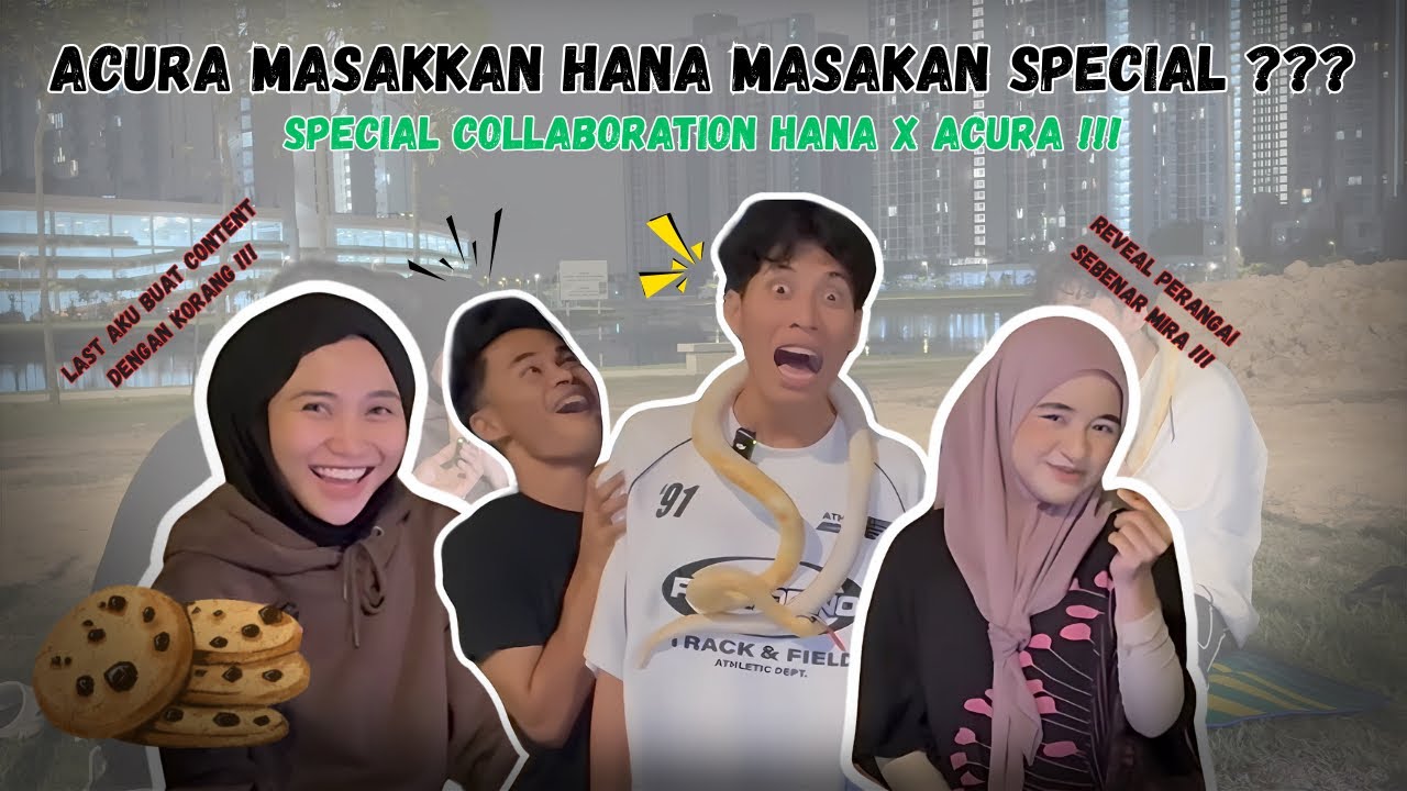 ACURA OUR SPECIAL GUEST !!  EHIN CURI MEJA KEDAI MAMAK DEMI MIRA | HANA SAKSI ORANG TUA BERCINTA !!