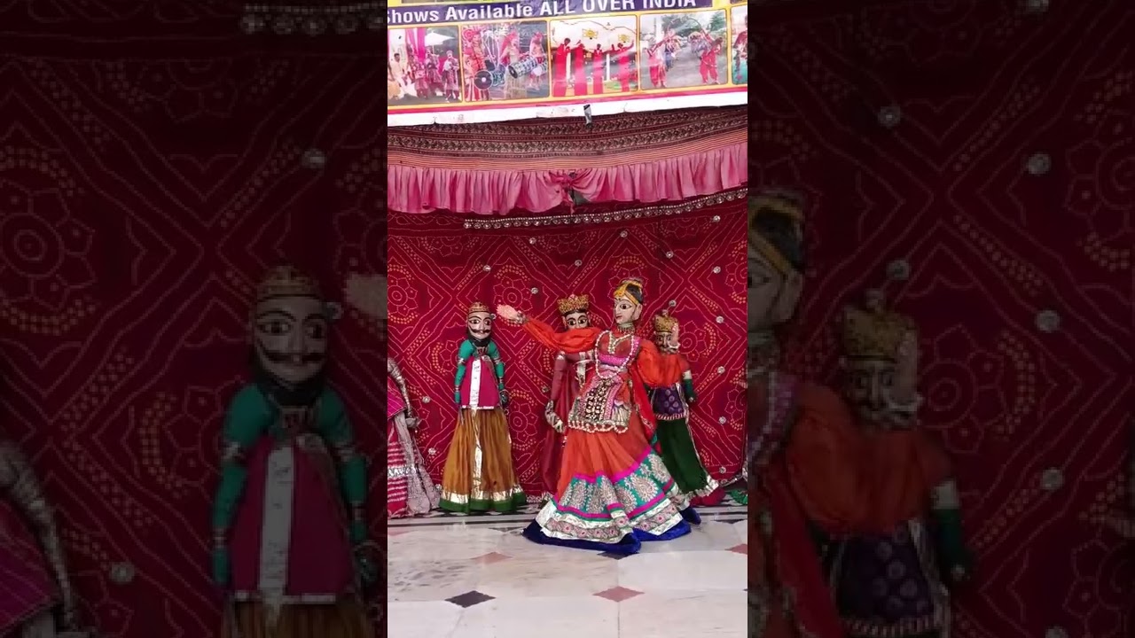 kathputli dance - Jaipur vlog