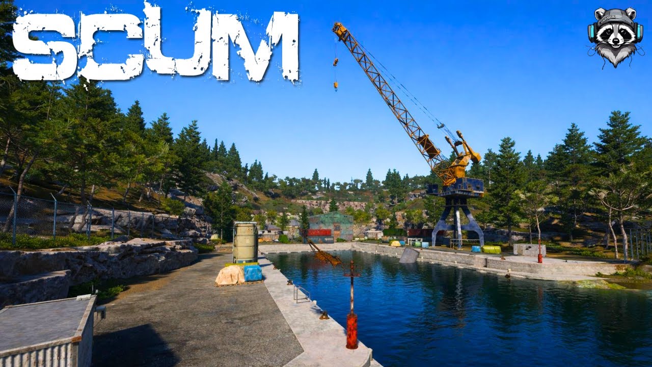 COLETANDO RECURSOS! LOOT ON #scum