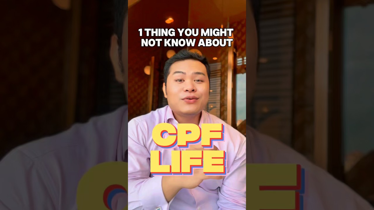 1 Thing you might don&rsquo;t know about the CPF #CPFLife #retirementplanningsg