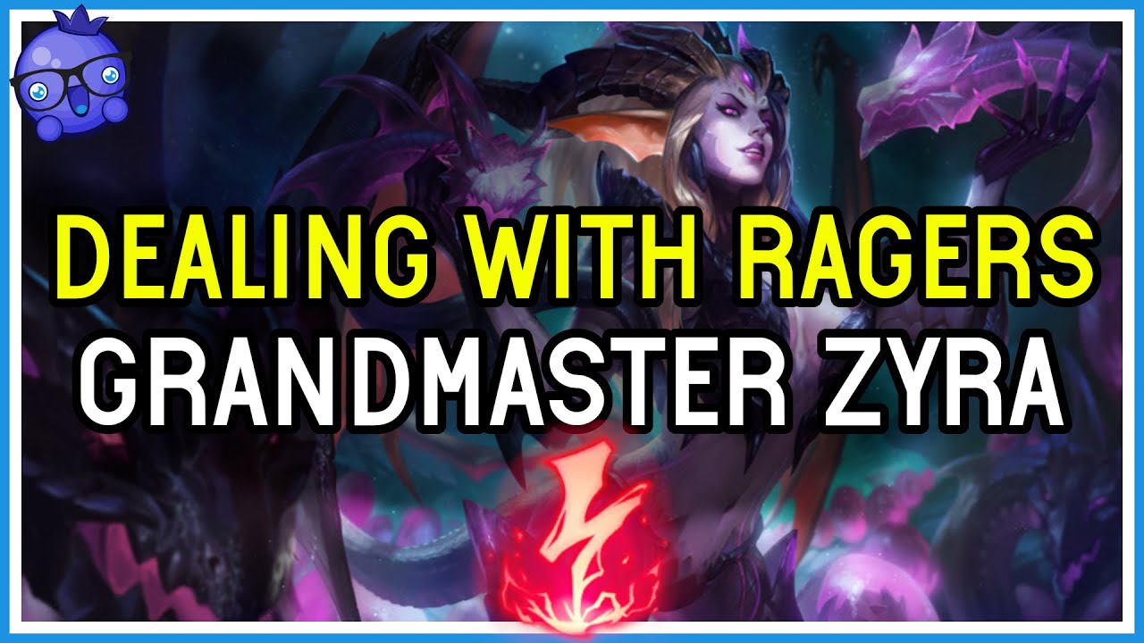 Dealing with RAGING Junglers - Zyra Support - Grandmaster League of Legends