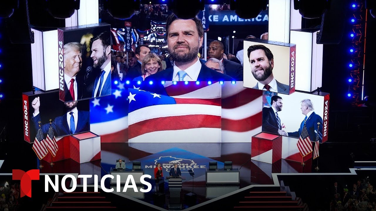 Republicanos nominan oficialmente a Vance como candidato a la vicepresidencia | Noticias Telemundo