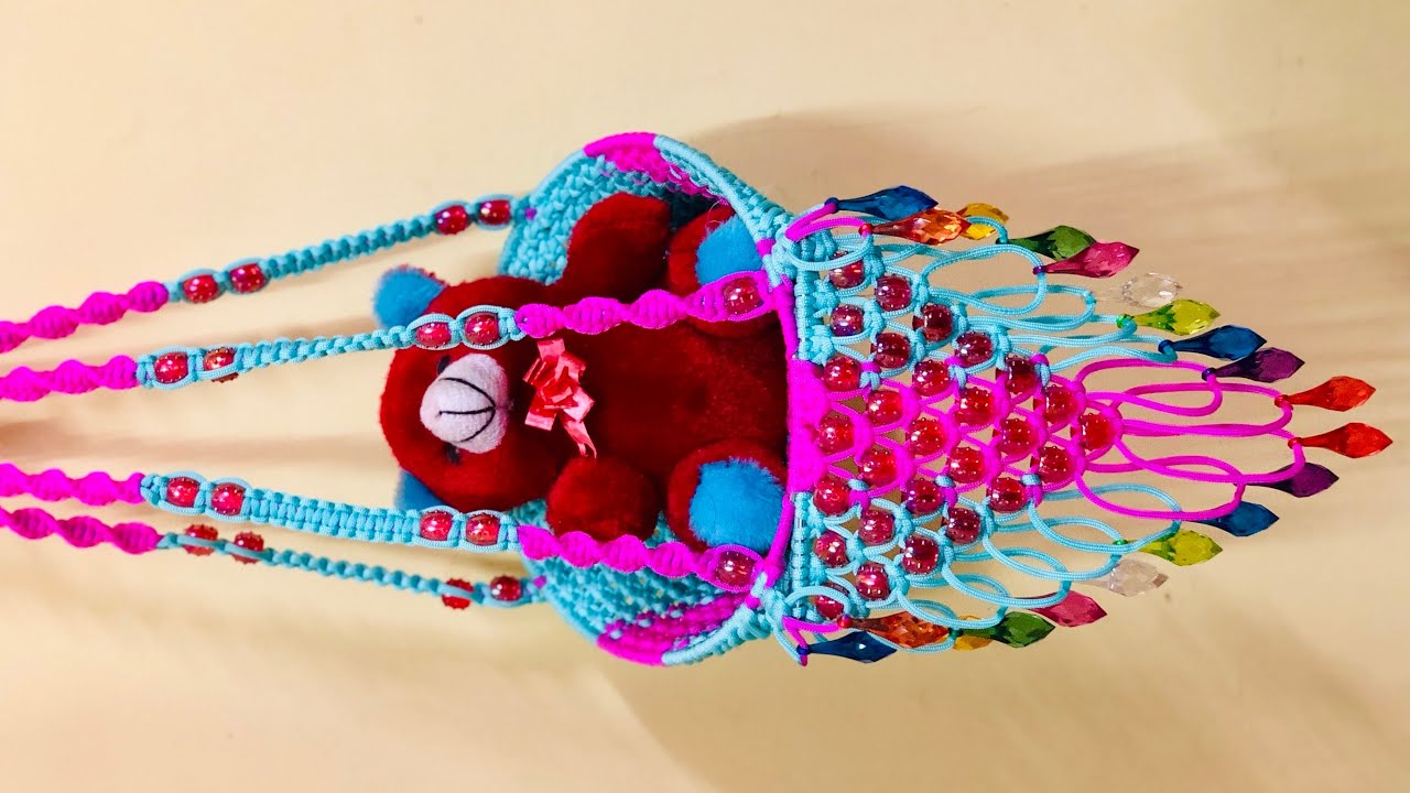 Macrame Chair teady jhula | how to make macrame jhula design