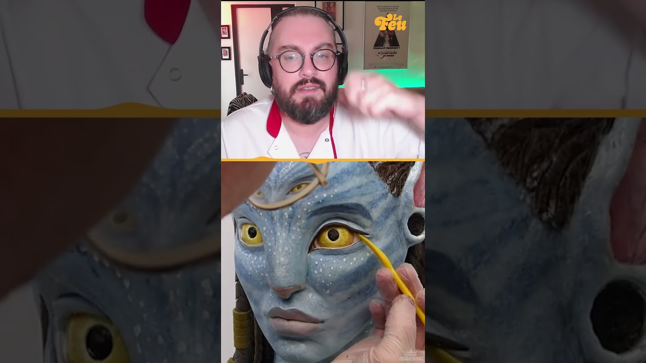 L'incroyable gâteau AVATAR ! #shorts