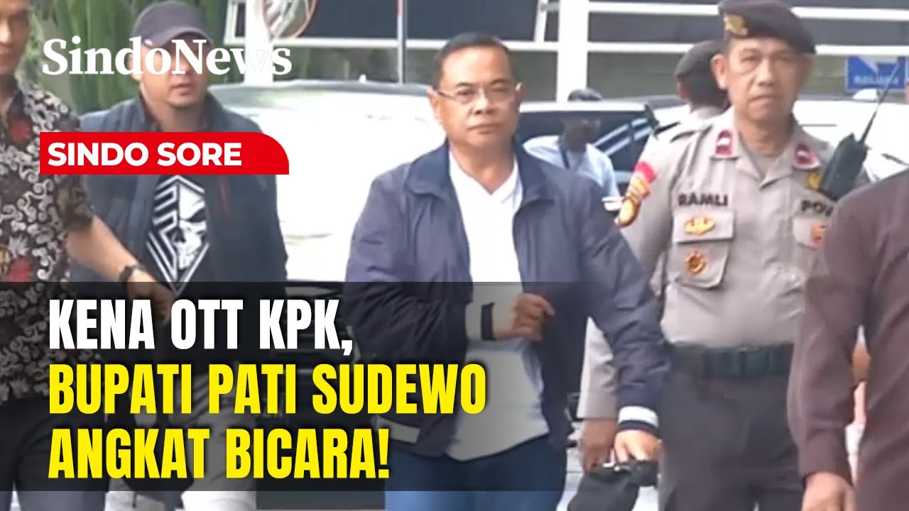 Ditangkap KPK, Bupati Pati Sudewo Angkat Bicara | Sindo Sore | 20/01