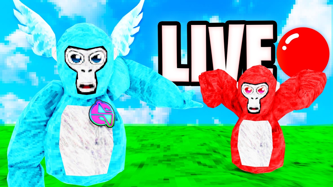 🔴 Gorilla Tag Live! With Viewers! (🎉Minigames + Infection🔥) #shorts