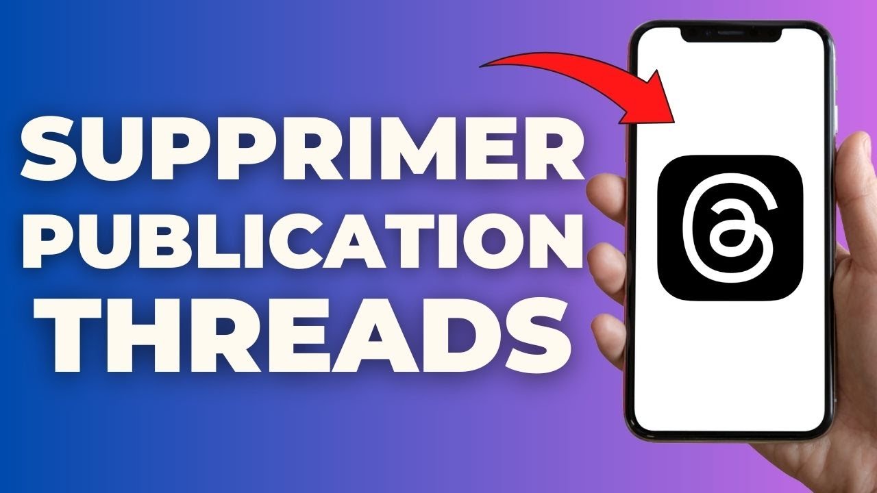 Comment Supprimer Une Publication Sur Threads Instagram ( FACILE )