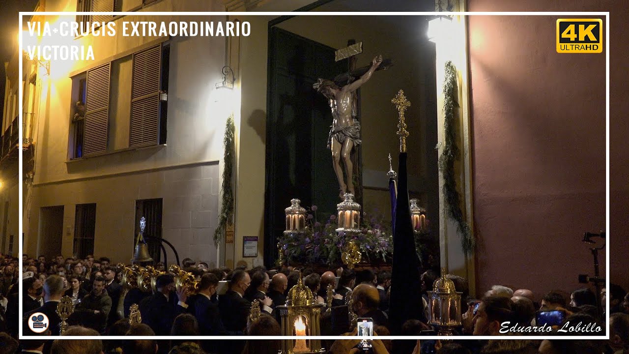 VICTORIA | Via+Crucis Extraordinario | Encierro | Málaga 2022 [4K]