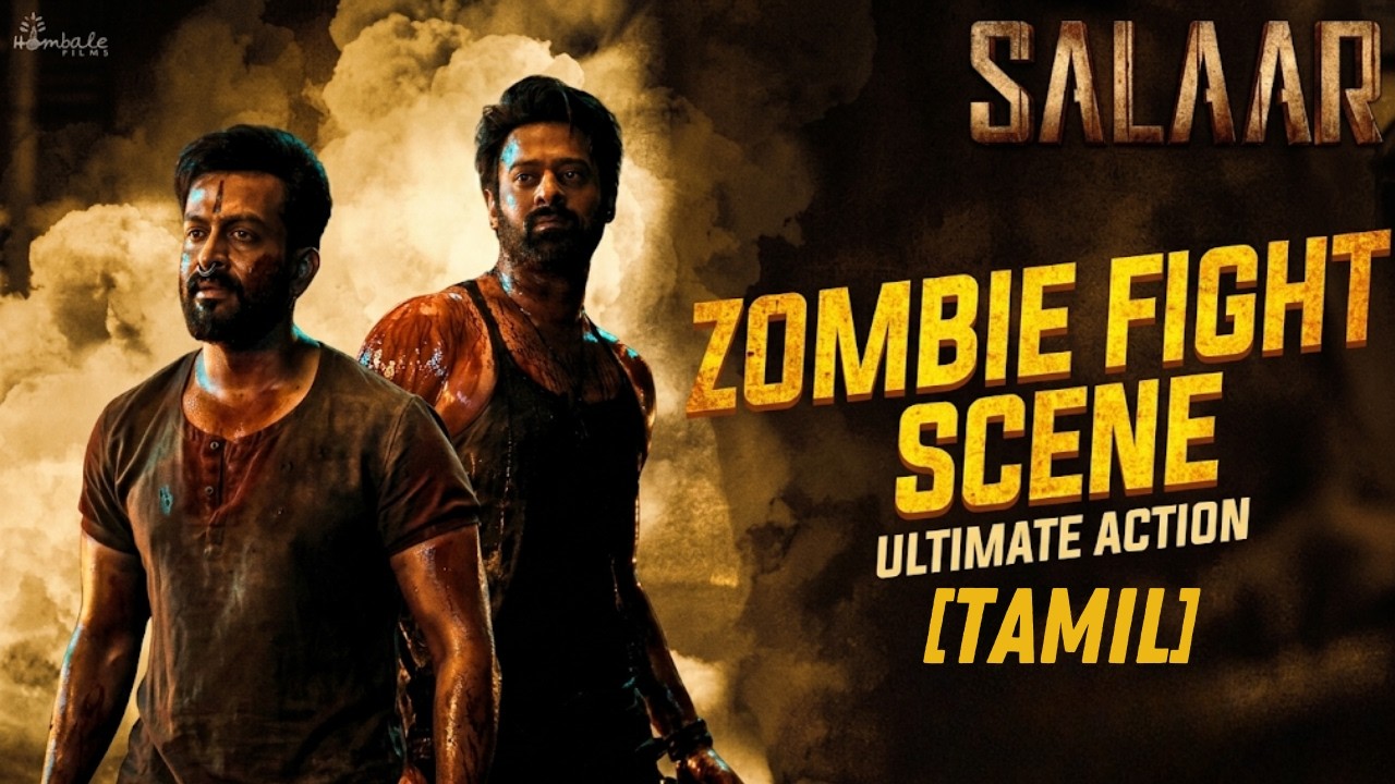 Salaar - Zombie Fight Scene [Tamil] | Prabhas | Prithviraj | Prashanth Neel | Hombale Films
