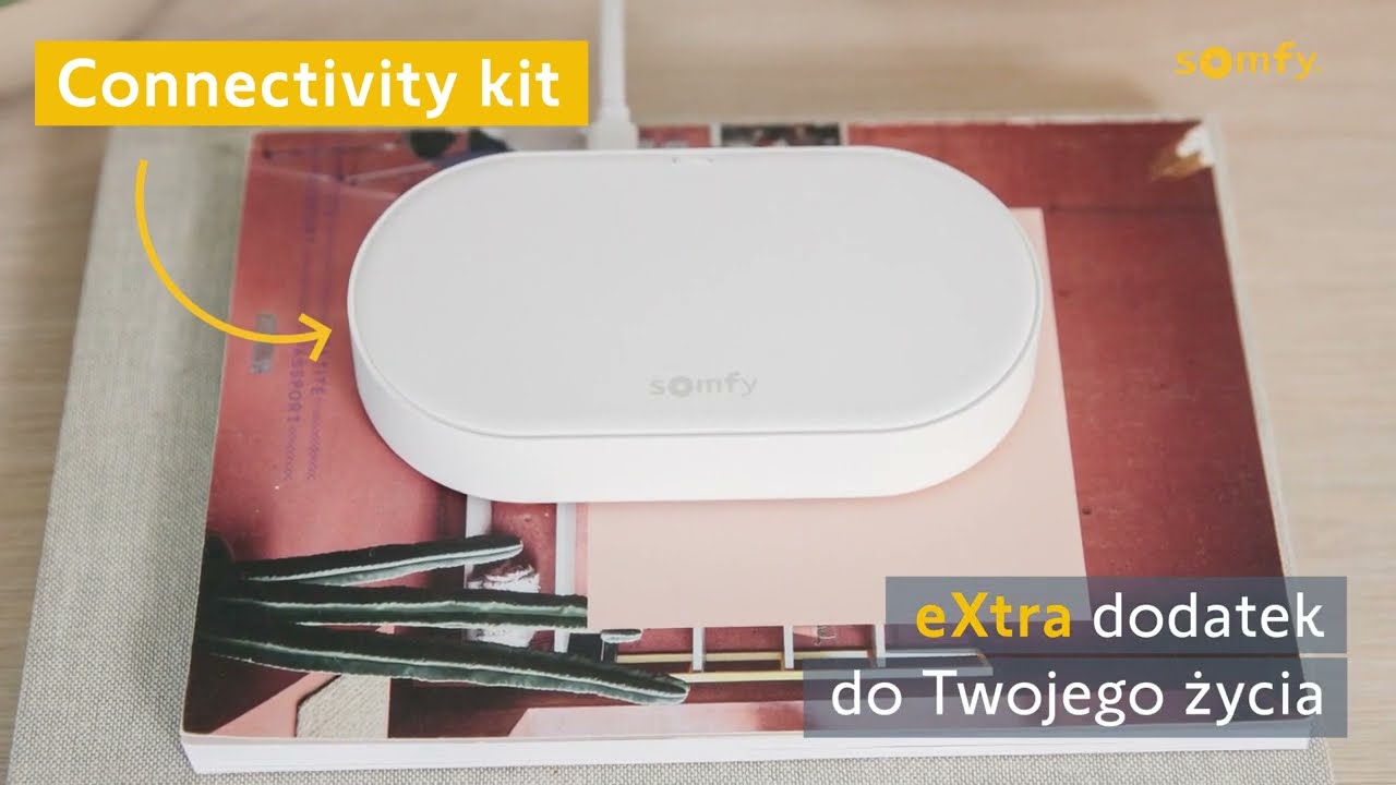Connectivity kit - centrala do zarządzania smart urządzeniami Somfy