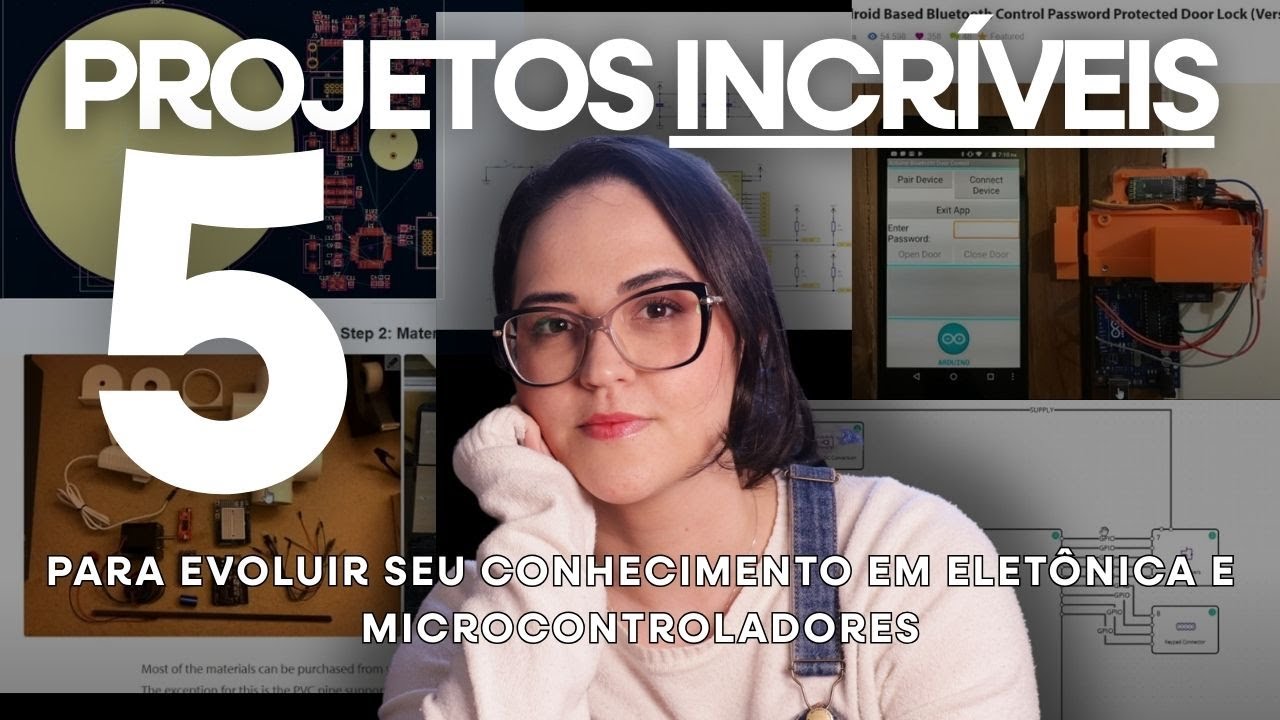 5 Projetos INCRÍVEIS que você precisa desenvolver 🤯⚡