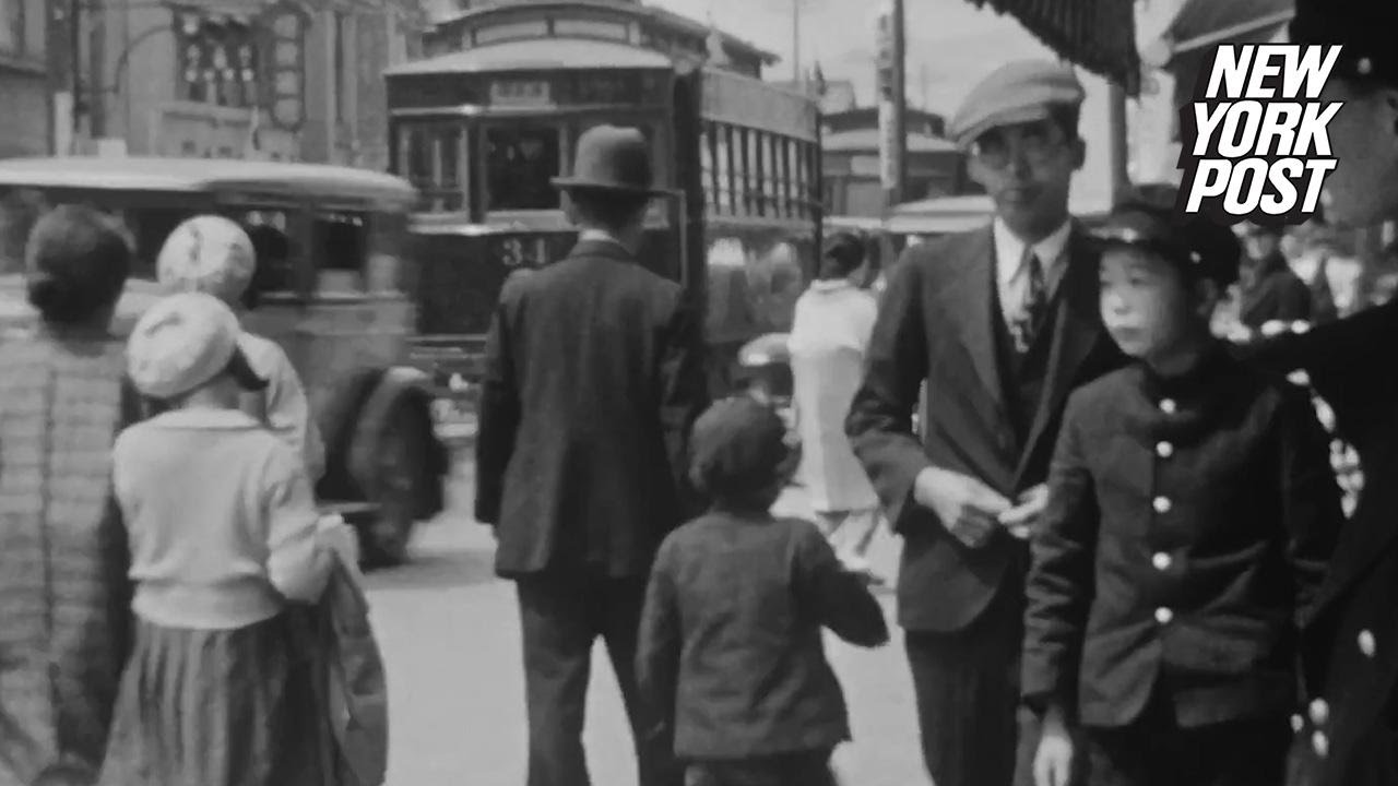 Haunting footage from Hiroshima 10 years before it was nuked | New York Post