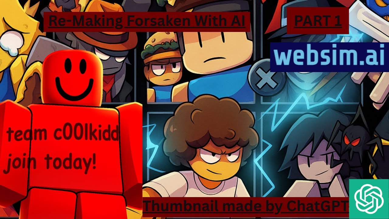 Making AI Remake Roblox Forsaken (Part 1)