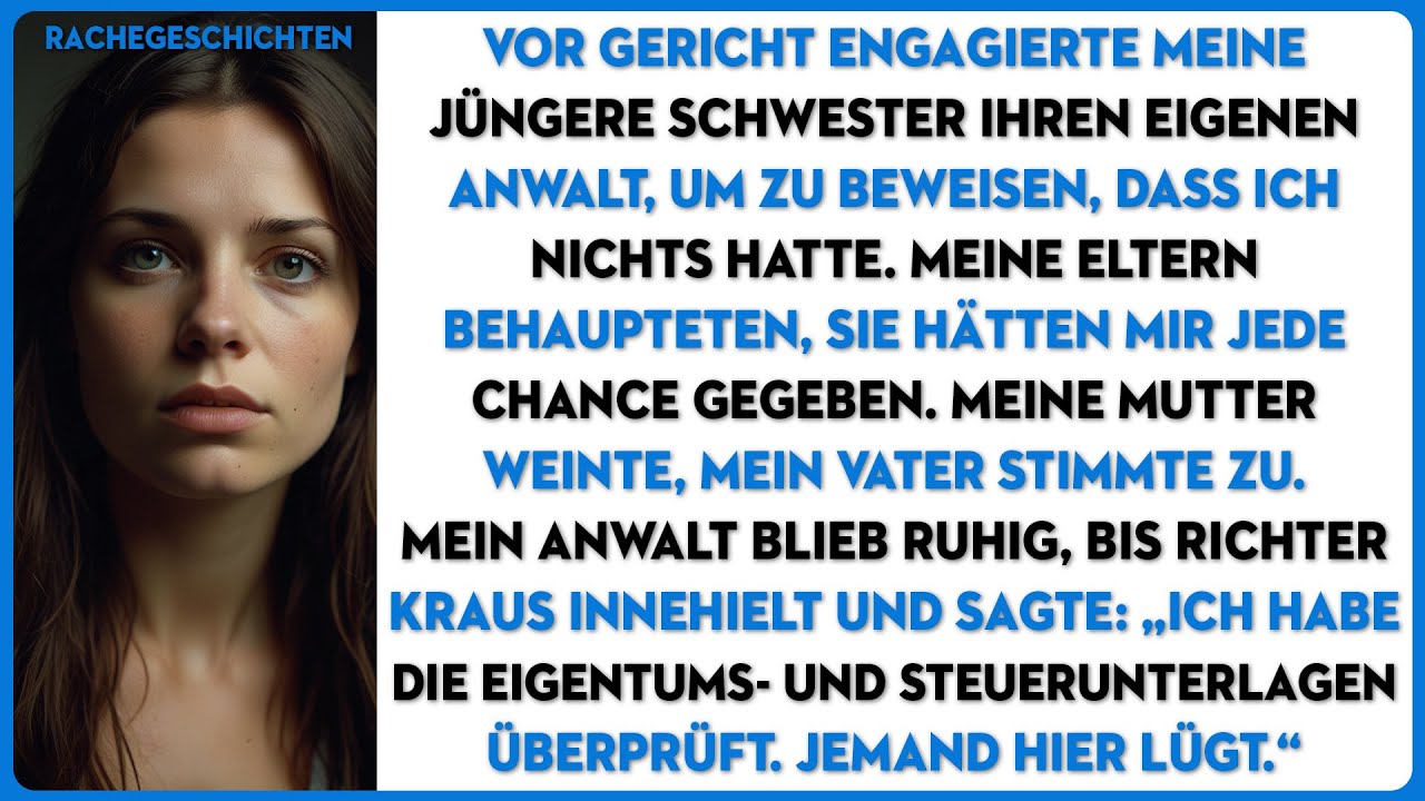 Vor Gericht nannten sie mich pleite. Die Eltern weinten. Bis der Richter innehielt, die Akten prüfte