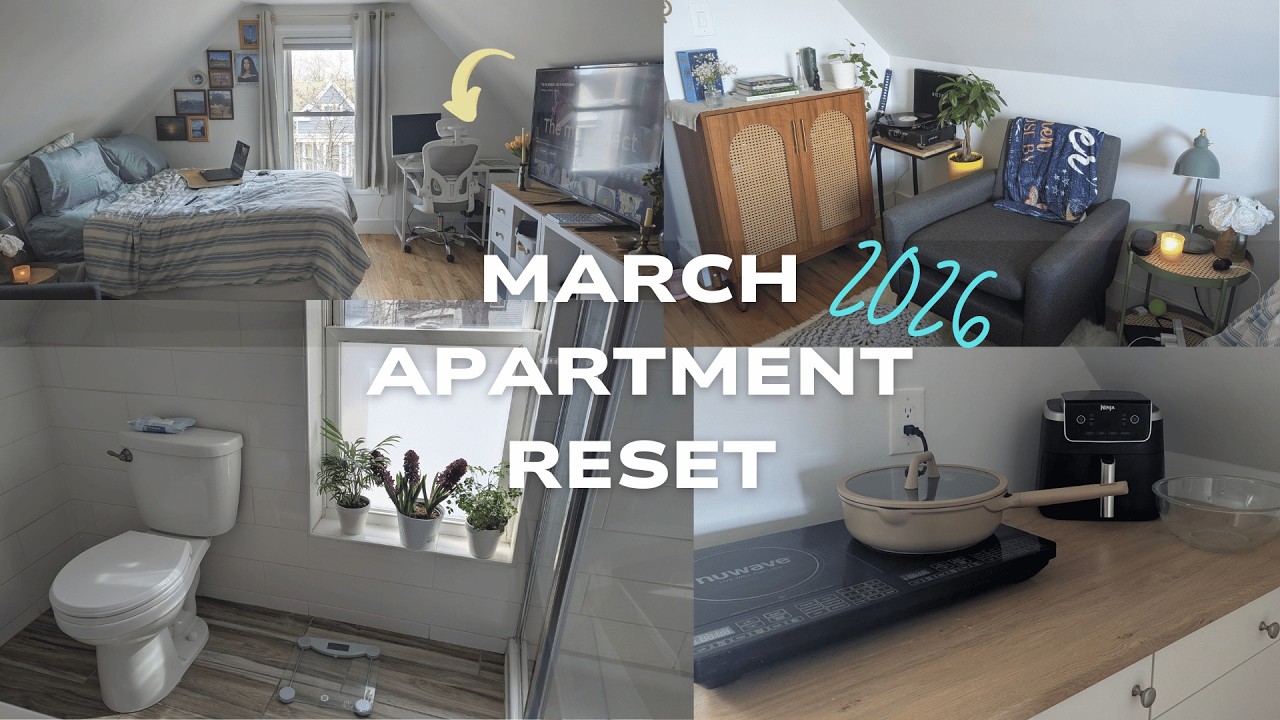 REALISTIC APARTMENT RESET deep cleaning, furniture rearrange & monthly refresh | 50+ Gen X