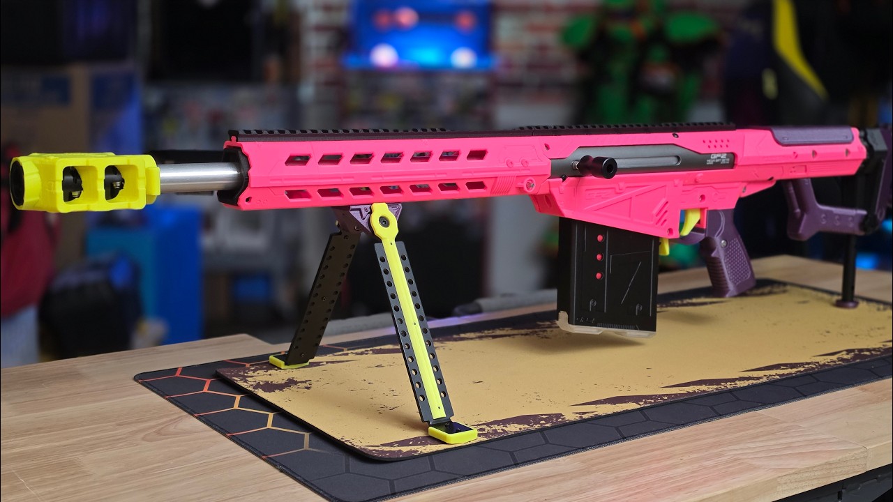 Снайперская винтовка Nerf Barrett уже здесь!