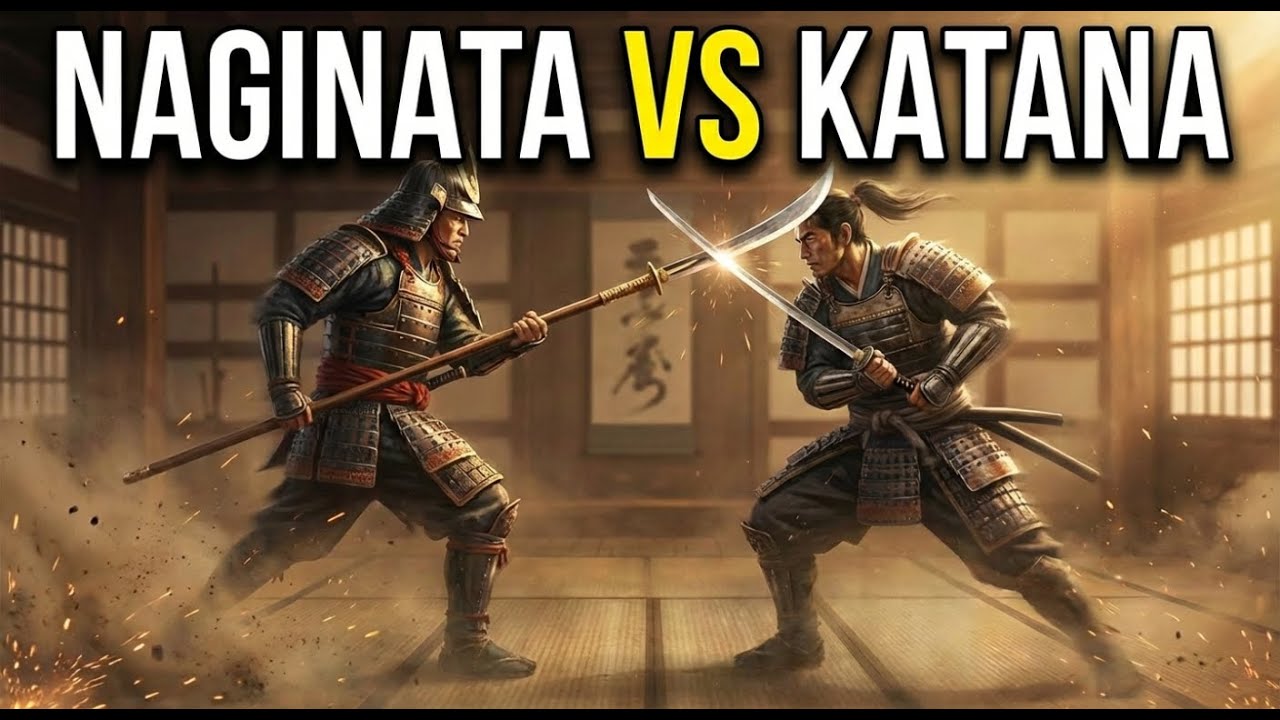 A Katana versus a Naginata