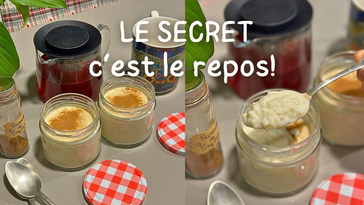 Riz au lait à l'espagnole facile, léger ET crémeux