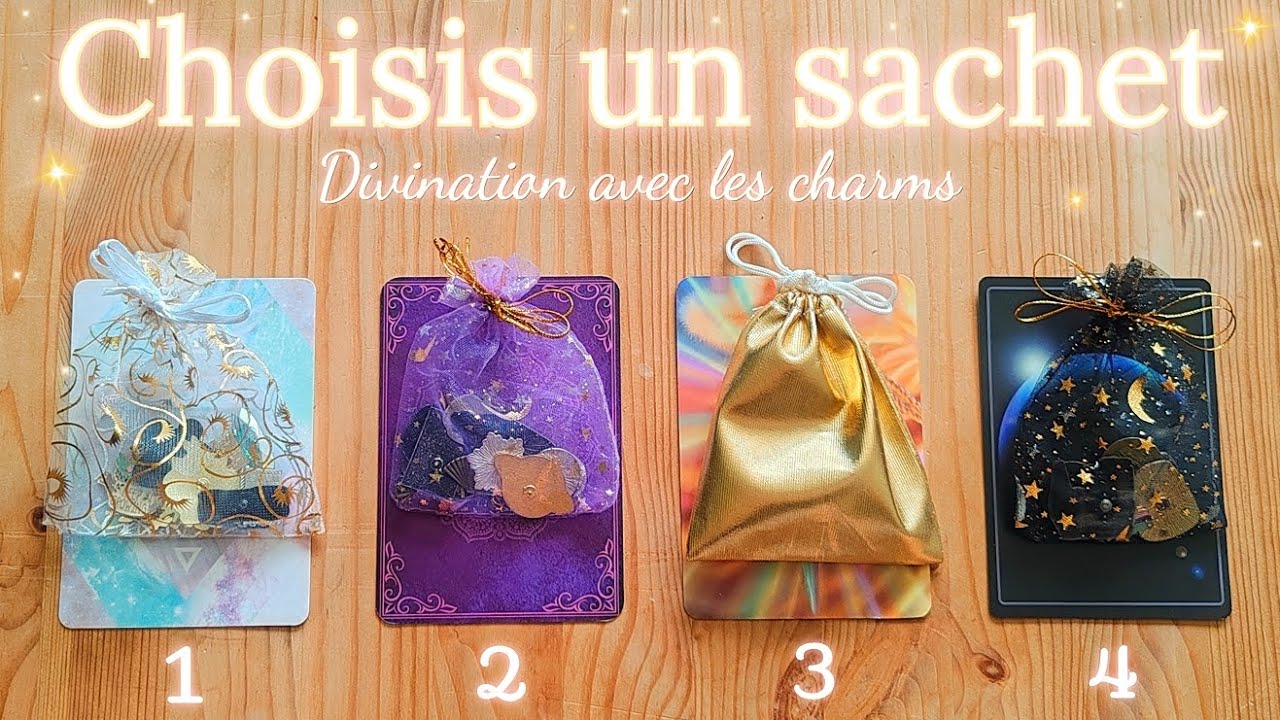 Message surprise ! 🤔⁉️🎁🎊 Les charms et les cartes nous parlent... 🔮 4 choix 🔮