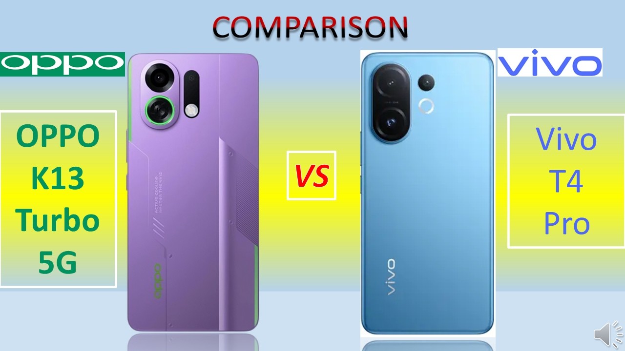 OPPO K13 Turbo 5G vs vivo T4 Pro 📱 Full Comparison 2026 | Performance, Camera & Value