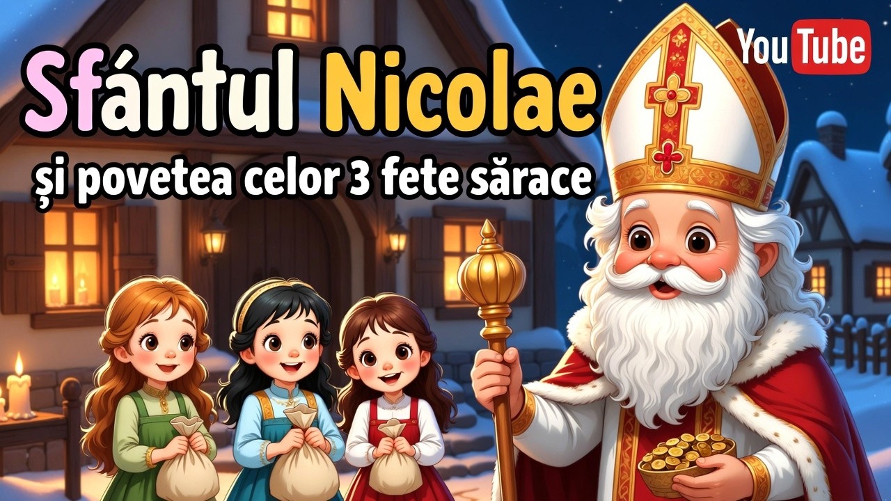 Sfântul Nicolae | Povestea celor trei fete sărace