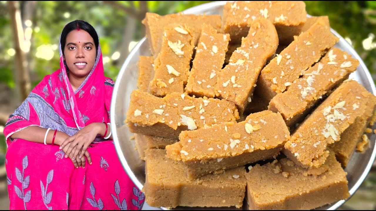 ১ কাপ কাঁচা চাল দিয়ে তৈরি করুন লোভনীয় স্বাদের দানাদার মিষ্টি একটা খেল মন ভুলবে না | Sweet Recipe