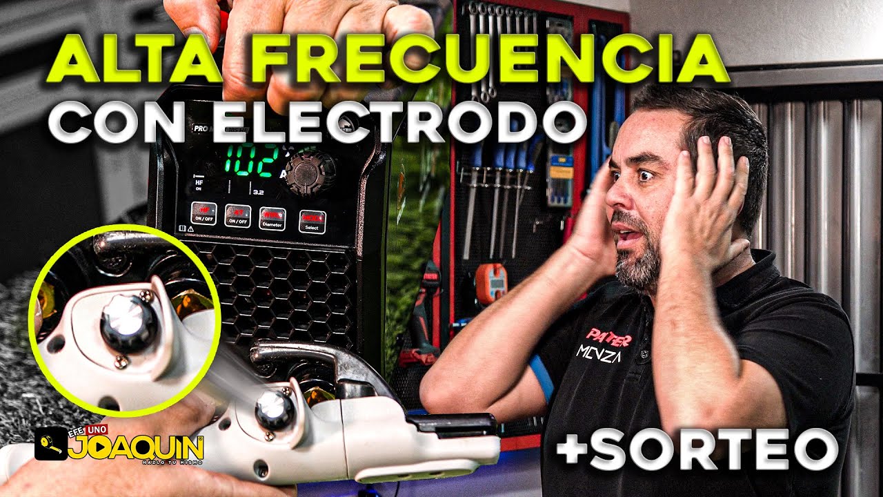 ÚNICO SOLDADOR DEL MERCADO CON ESTA TECNOLOGIA - ALTA FRECUENCIA EN ELECTRODO