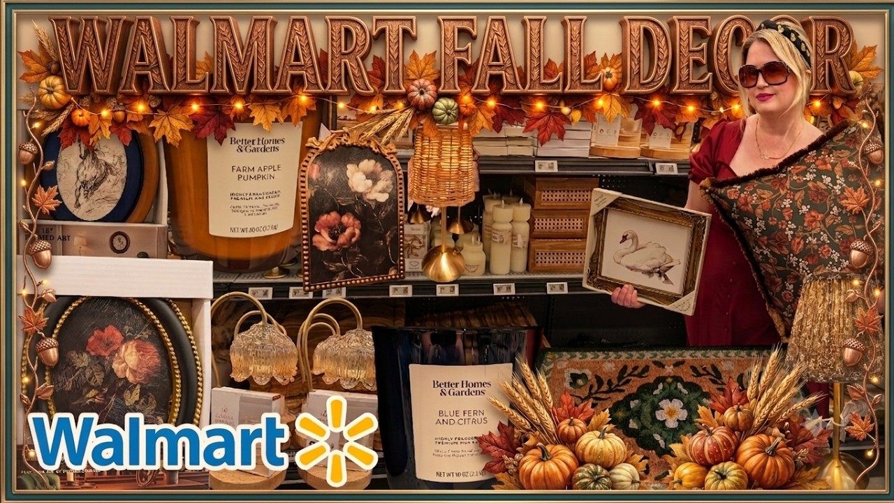 НОВИНКИ ОСЕННЕГО ДЕКОРА В WALMART 2026 | Уютные и стильные находки для дома! #WALMART #находкиизw...