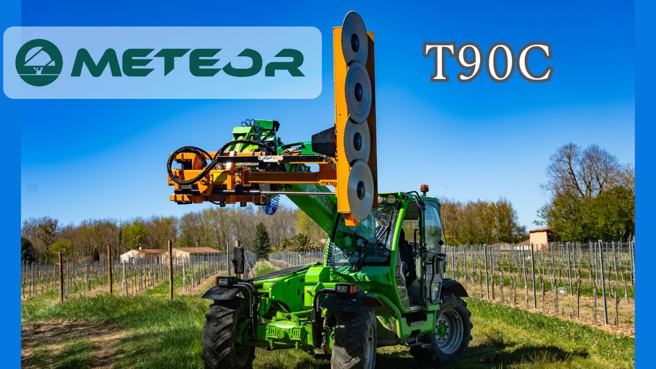 METEORT90C Coup'Eco Lamier sur télescopique