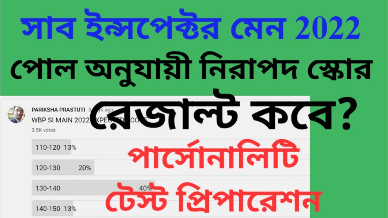 WBP SI MAIN RESULT|| CUT OFF|| UB AB FACTOR|| PERSONALITY TEST