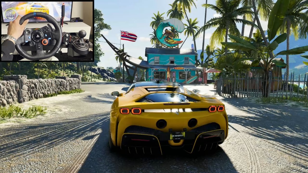 FERRARI SF90 STRADALE - The Crew Motorfest - LOGITECH G29 gameplay