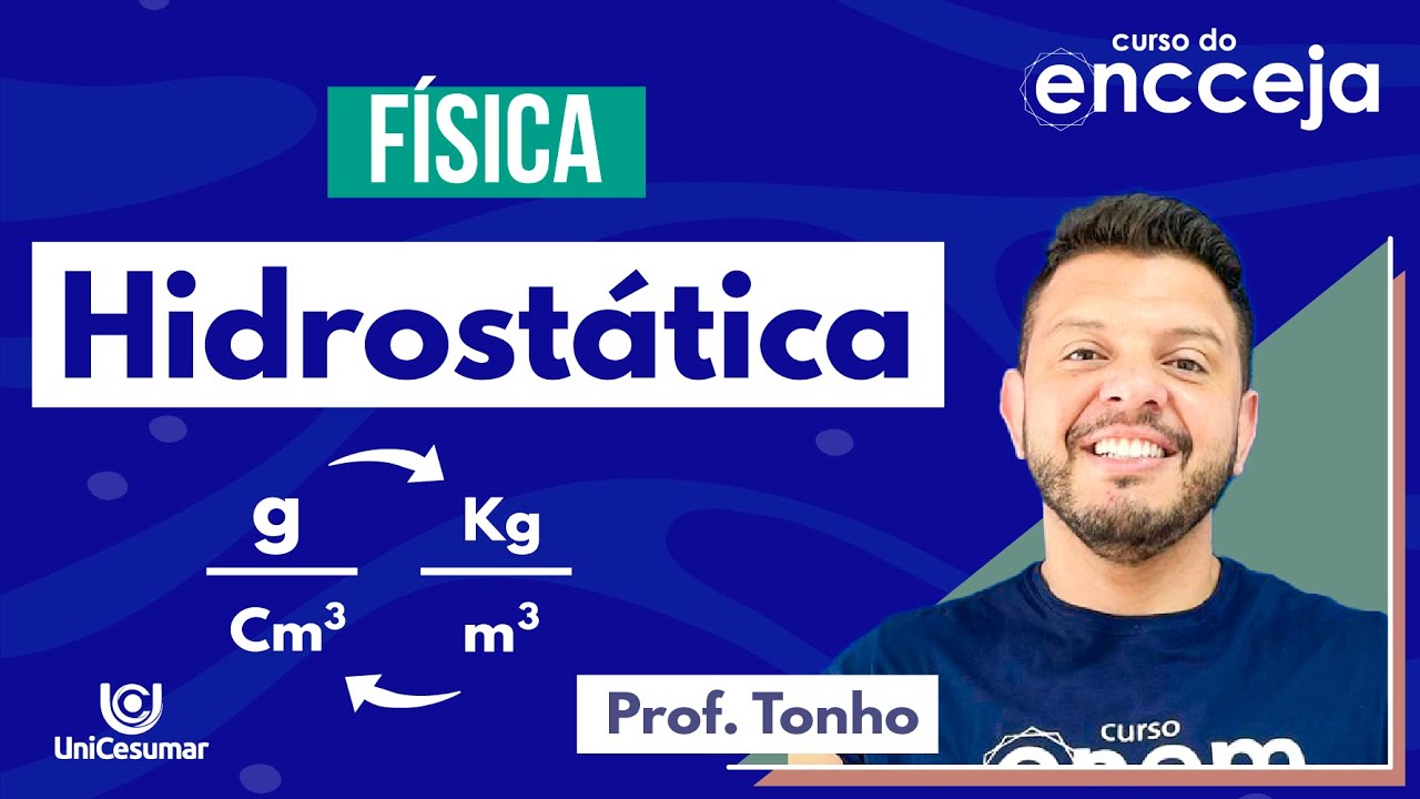 HIDROSTÁTICA: o que é, densidade e pressão | RESUMO PARA O ENCCEJA