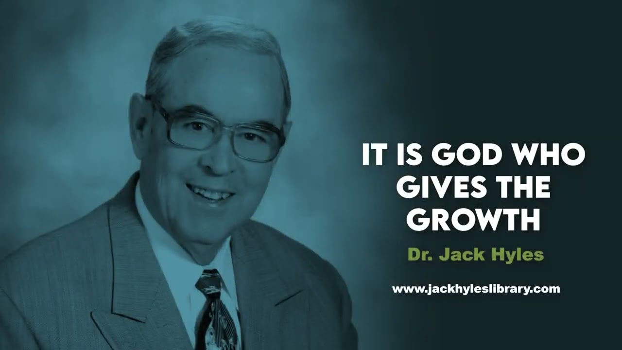 Audio Sermons - It Is God Who Gives The Growth | Jack Hyles Preaching