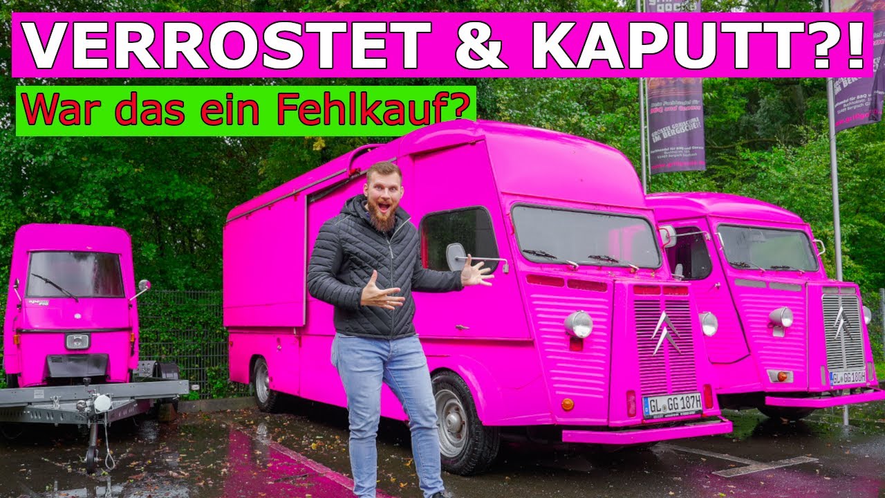 Ich habe 3 Oldtimer Foodtrucks gekauft für 120.000€ und KEINE Ahnung davon!