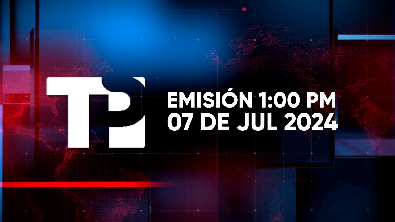 Telepacífico Noticias - Emisión 1:00 PM | 07 julio 2024
