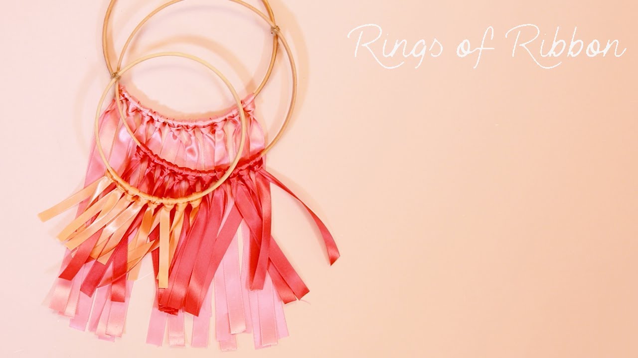Easy DIY Rings of Ribbon | Home Decor with Offray&reg; Ribbon
