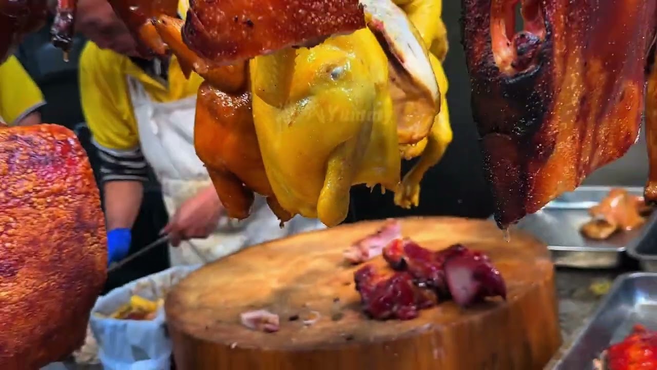 Hong Kong-style roast meats are always the best. #asmr #food #delicious