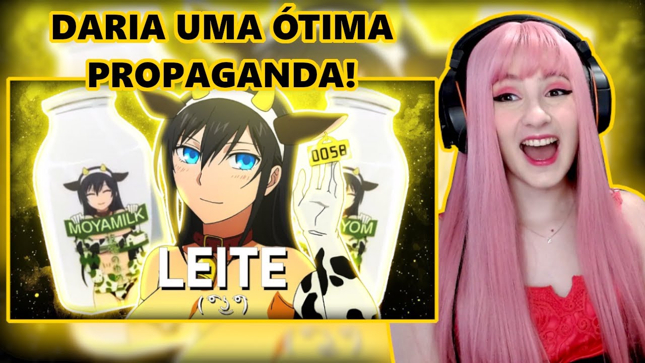 REACT LEITE ( ͡° ͜ʖ ͡°) - ZUEIRA ANIME