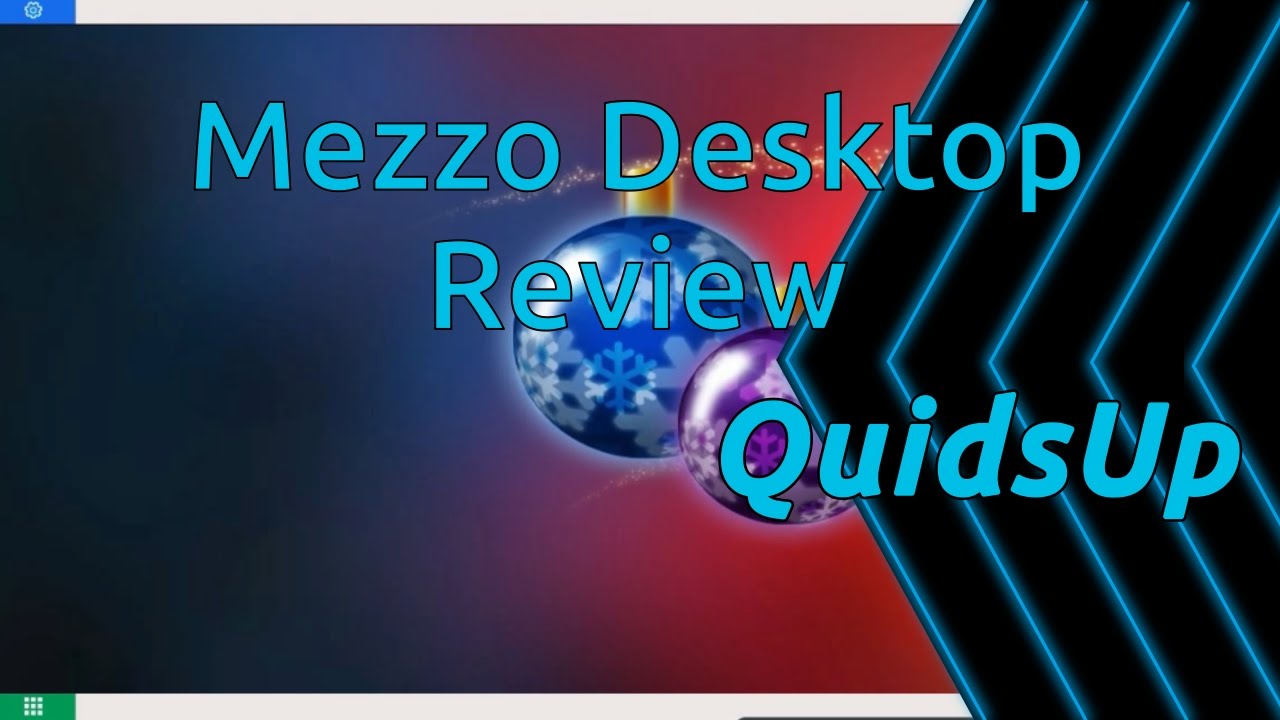 Desktop December - Mezzo Desktop from Symphony OS
