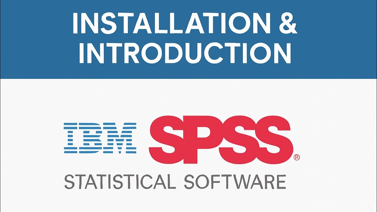 SPSS - Installation guide with intro #SPSS #installationguide #statisticalsoftware