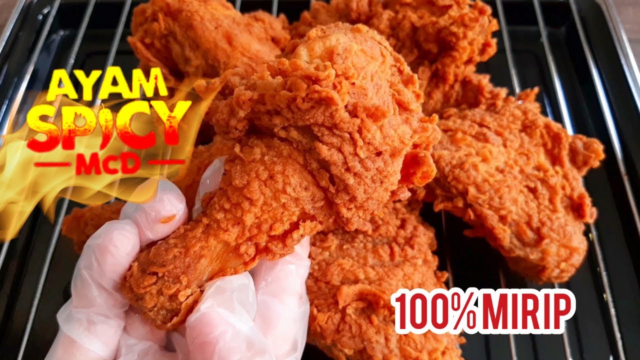 AYAM SPICY McD / SPICY CHICKEN McD - 100% MIRIP ASLINYA DIJAMIN ANTI GAGAL