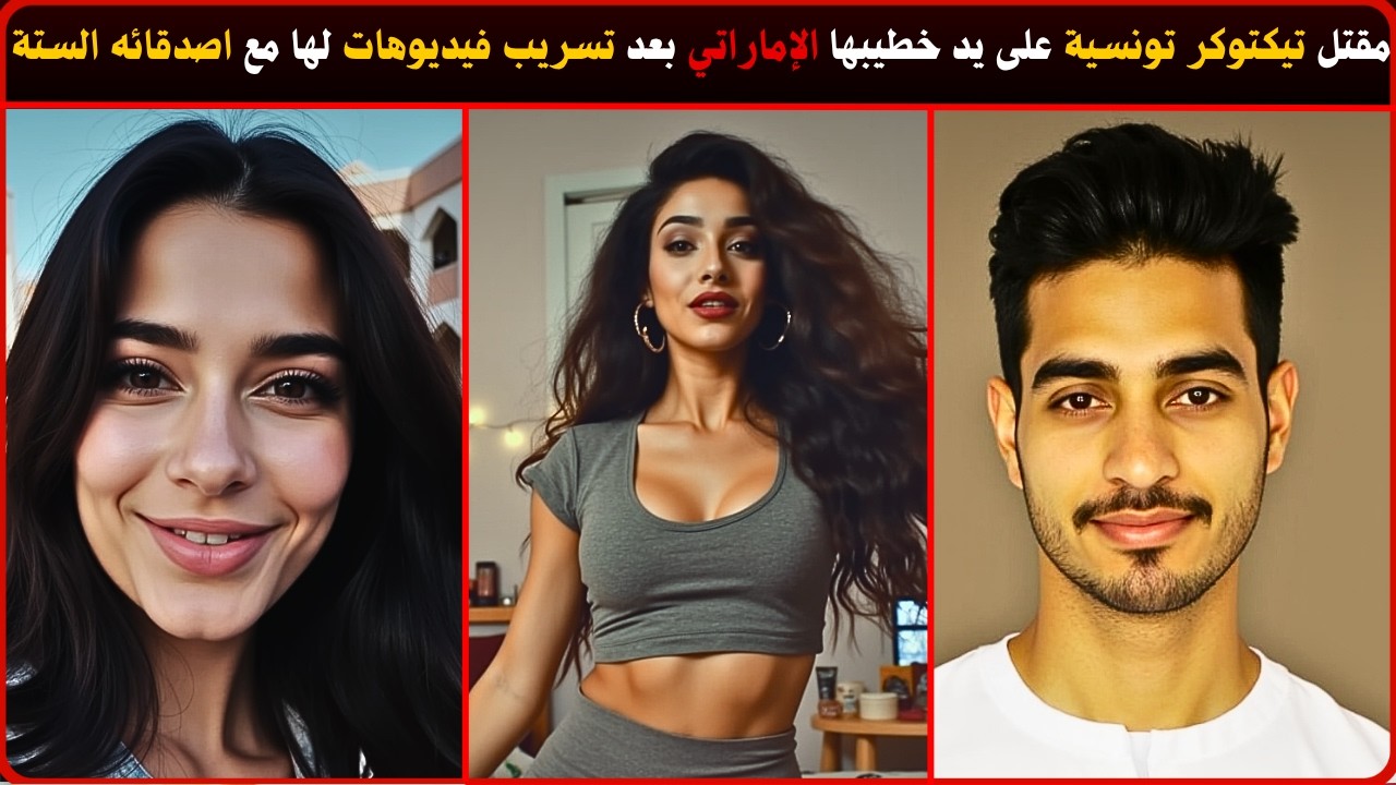 مقتل تيكتوكر تونسية 🇹🇳 على يد خطيبها الإماراتي 🇦🇪 بعد تسريب فيديوهات خليعة لها | وثائقي جريمة حقيقية