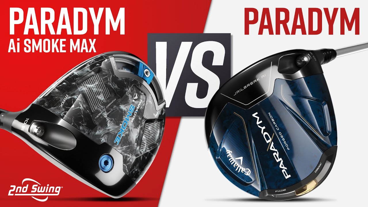CALLAWAY PARADYM AI SMOKE MAX против CALLAWAY PARADYM | Драйверы Callaway