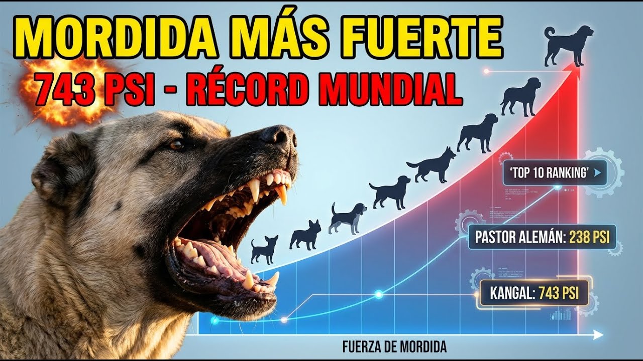 Top 10 Perros Con La Mordida Más Fuerte Del Mundo