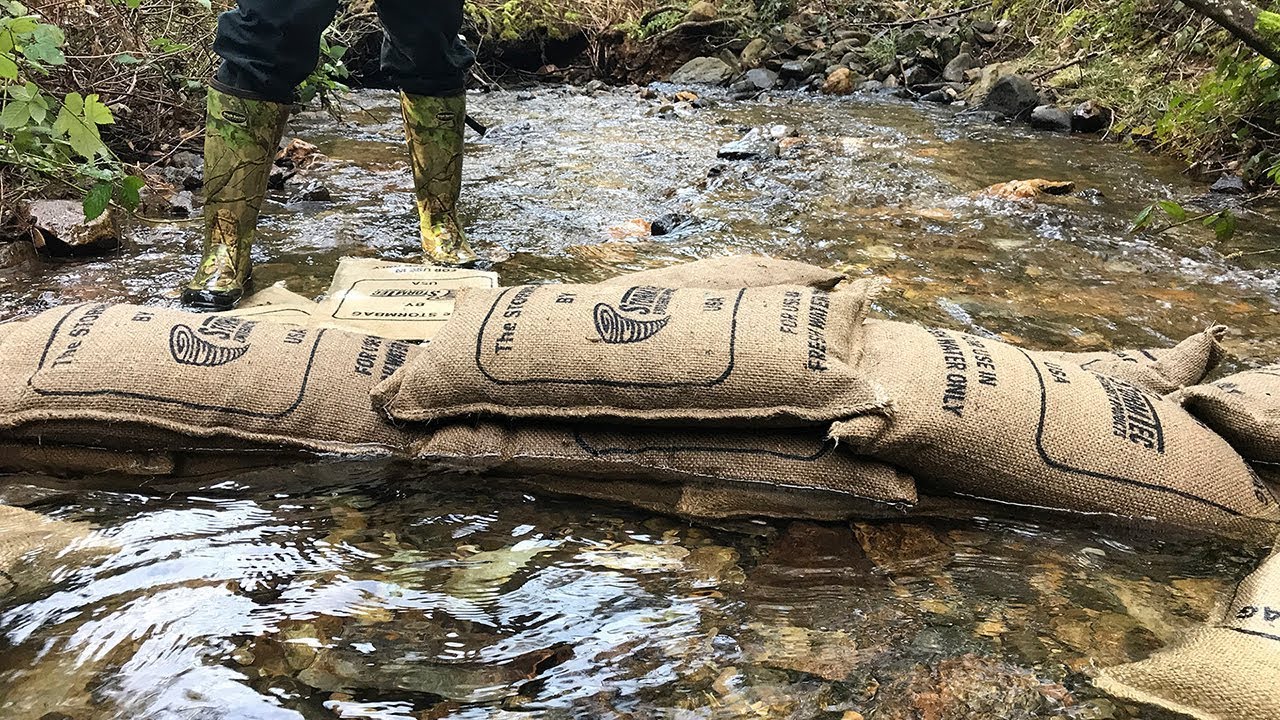 Watch Us Dam a River in 10 Minutes with StormBags from Shark Tank!